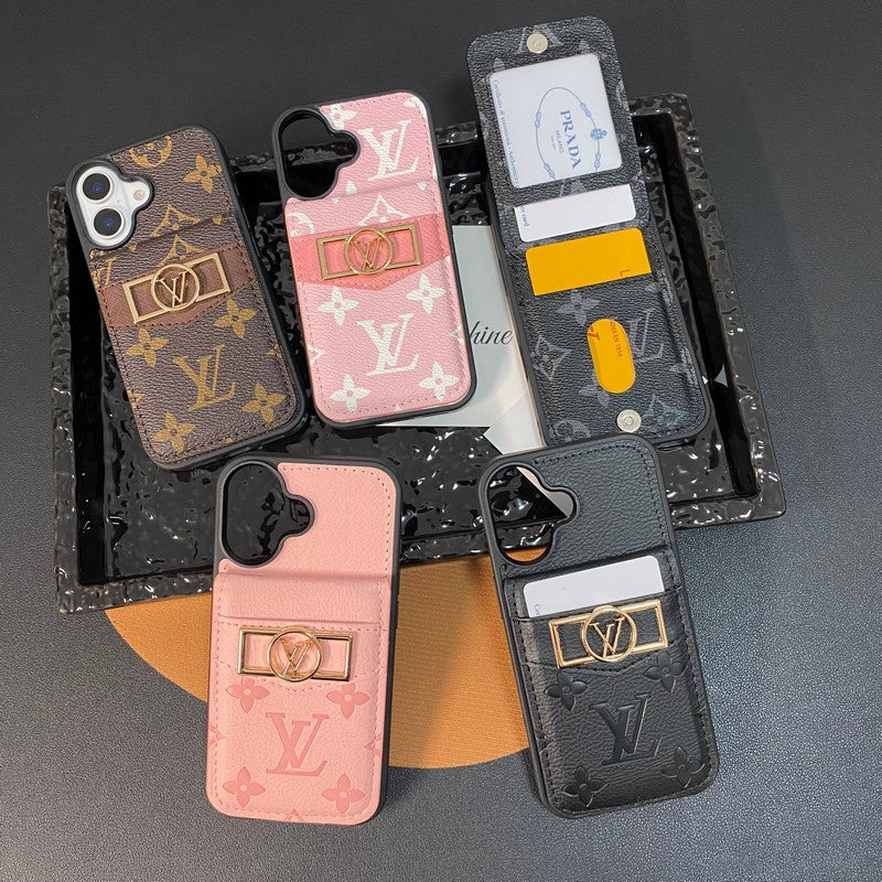 Bolsa de cartão luxuosa com logotipo dourado para iPhone