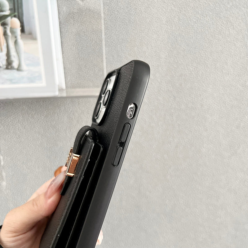 H Card Bag Šály Kožené puzdro na iPhone