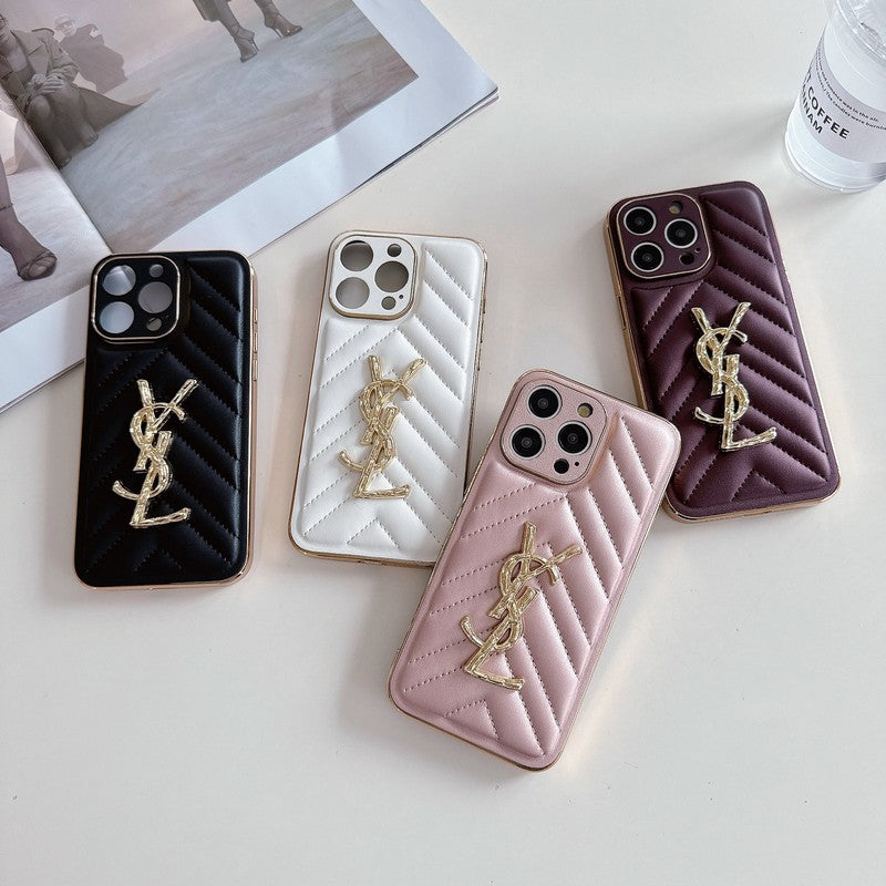 Husa iPhone din piele Saint Color