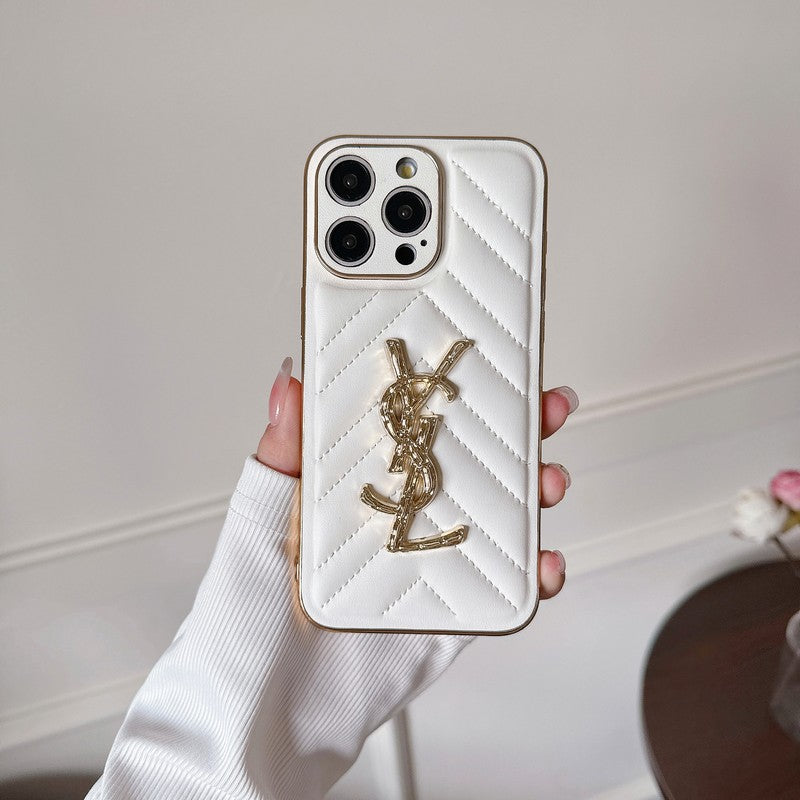 Husa iPhone din piele Saint Color