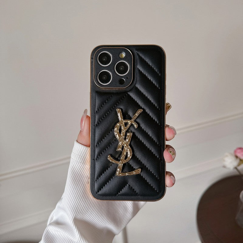 Husa iPhone din piele Saint Color