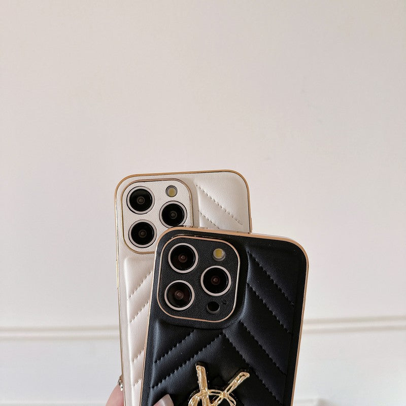 Husa iPhone din piele Saint Color