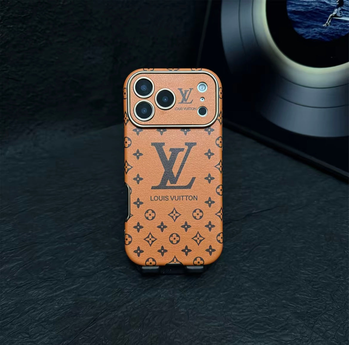 Det ultimative telefonetui med lædertekstur