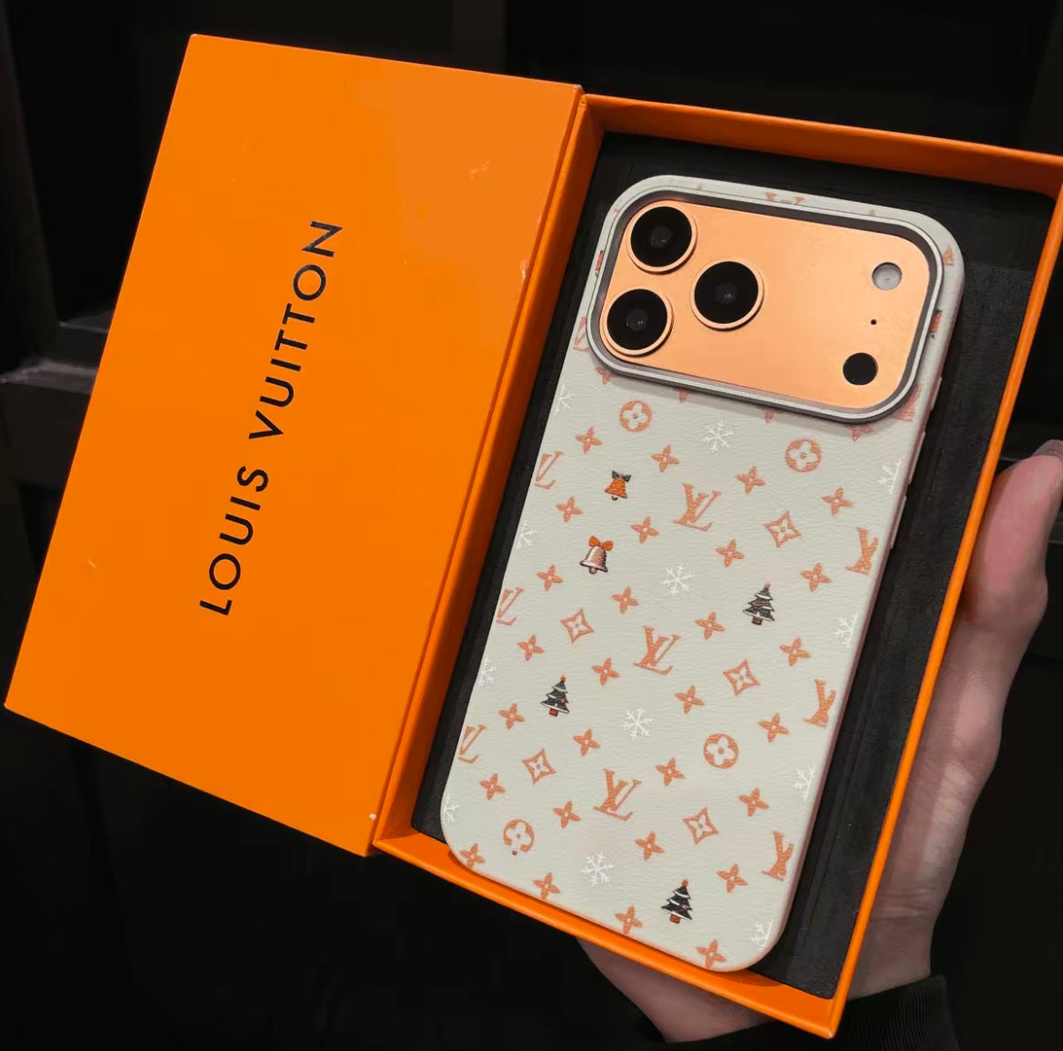 Capa protetora para iPhone de edição limitada de Natal