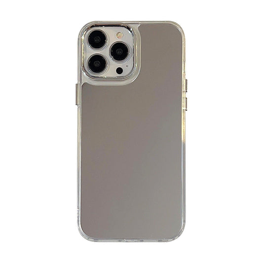 Electroplated mirror 17pro max for iphone16 Apple 15 mobile phone case 12 advanced sense 13pro simple 11
