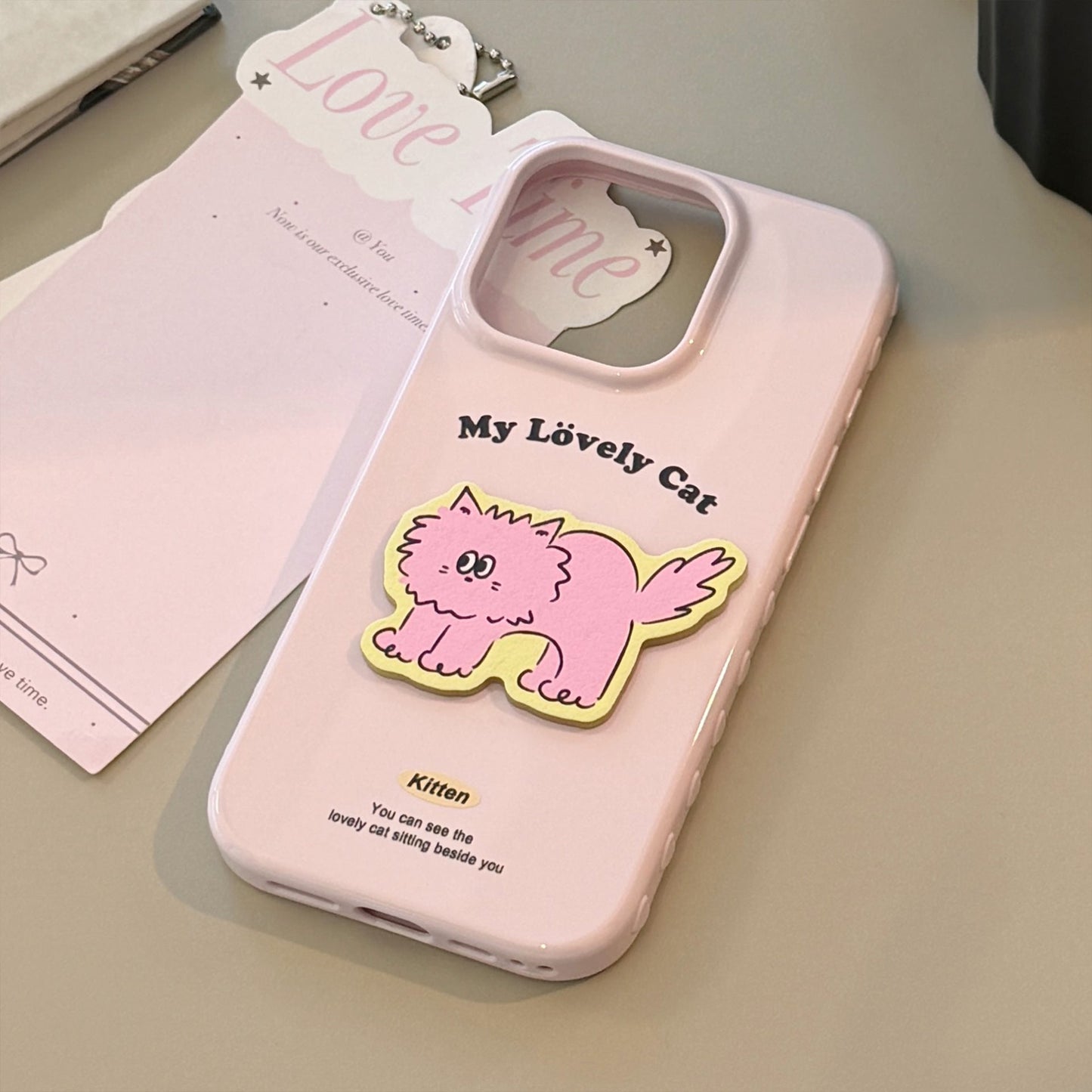 Fun color cat iphone16 mobile phone case apple 15promax for 17 anti-drop 14 three-dimensional 13 creative