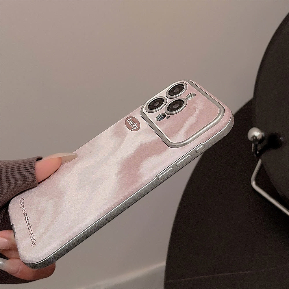 Smudge gradual change water ripple for iphone16 apple 15 mobile phone case 17promax cortex 11 advanced sense 12