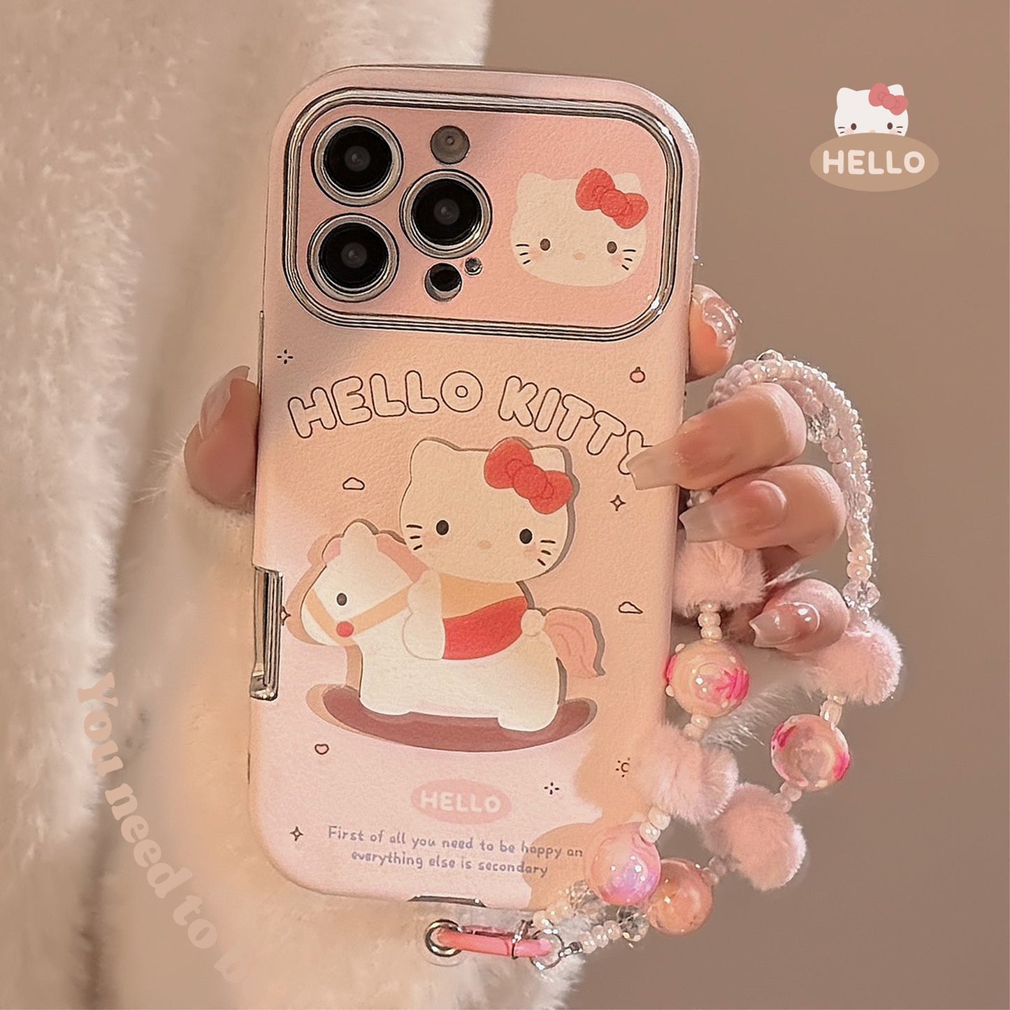 Cortical Trojan cat applies to Apple 15promax mobile phone case iphone16 soft cute cartoon 17 lanyard 14 soft