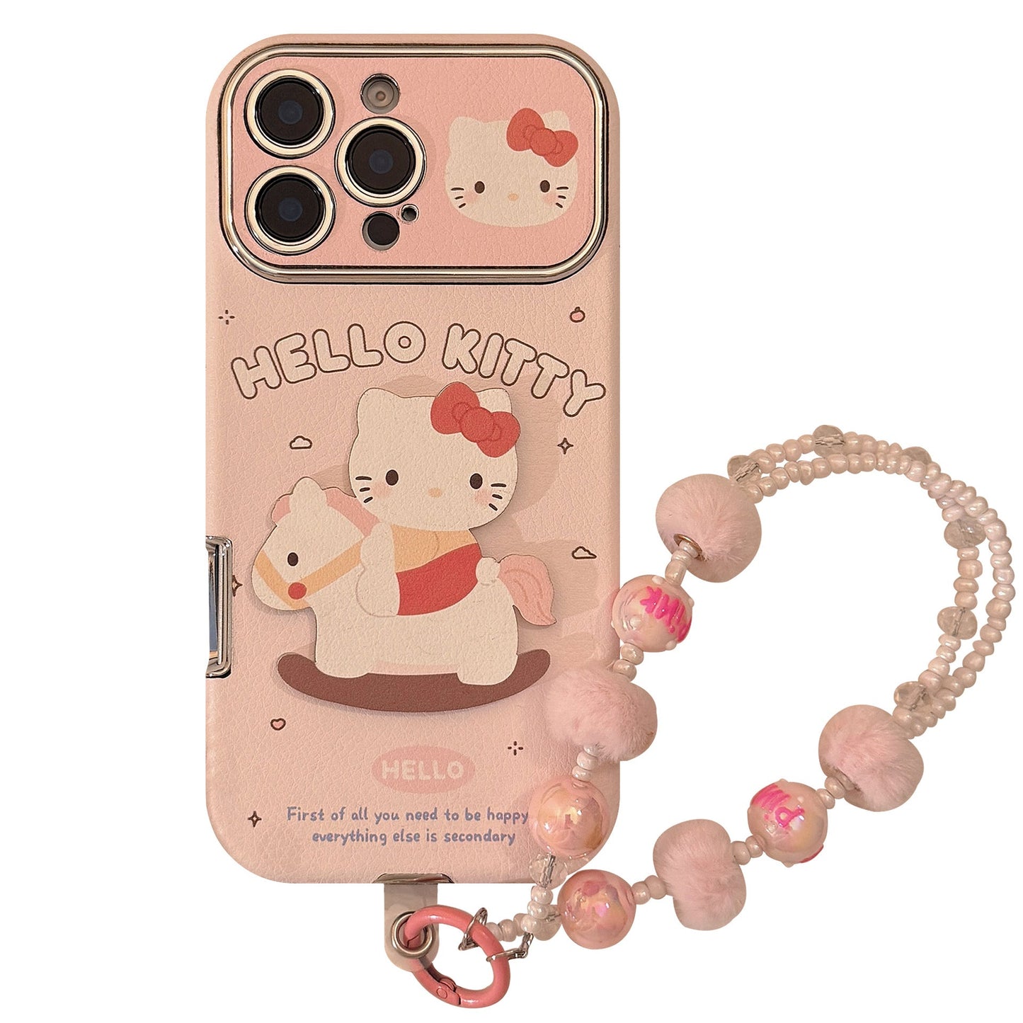 Cortical Trojan cat applies to Apple 15promax mobile phone case iphone16 soft cute cartoon 17 lanyard 14 soft
