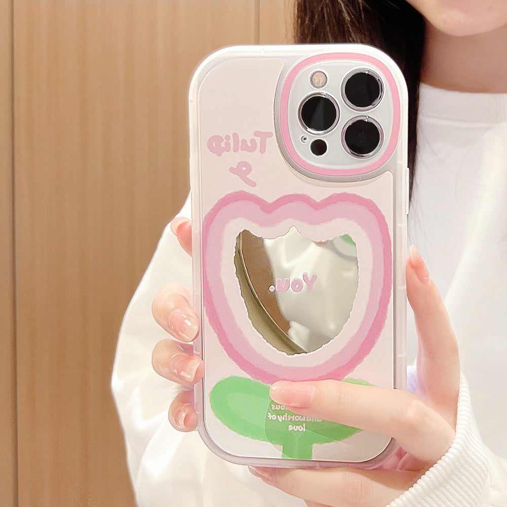 Zhao Ruth, the same style is suitable for iphone15pro max Apple 16 mobile phone case 13 chain X mirror 14 generation 11