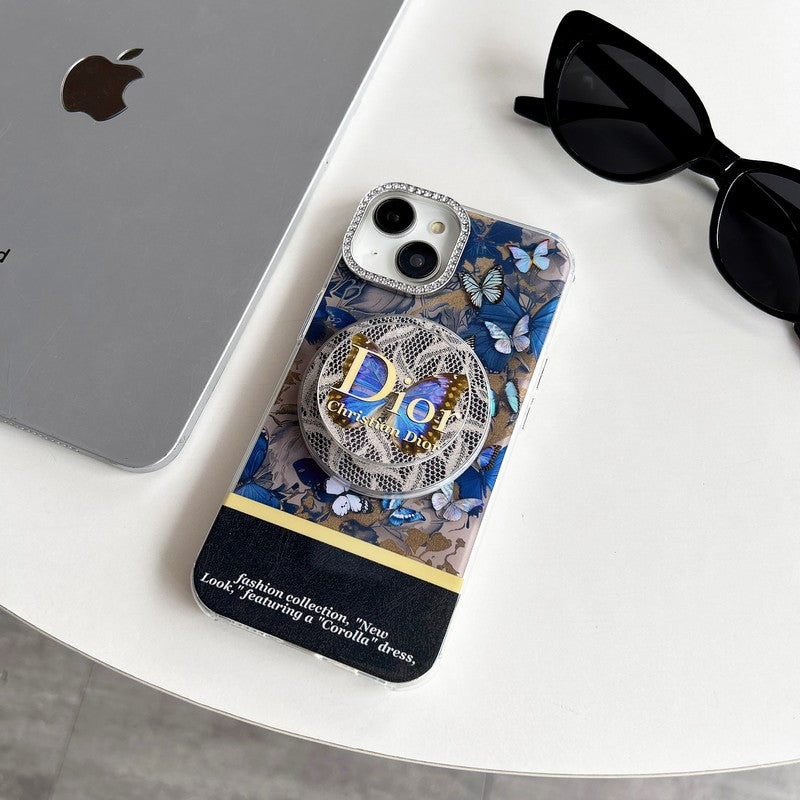 Capa de cristal da moda para iPhone
