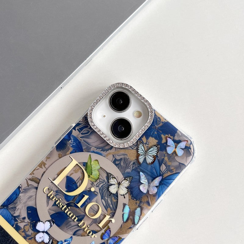 Capa de cristal da moda para iPhone