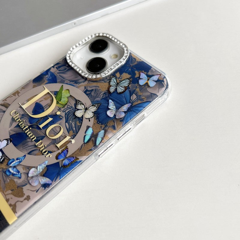 Capa de cristal da moda para iPhone