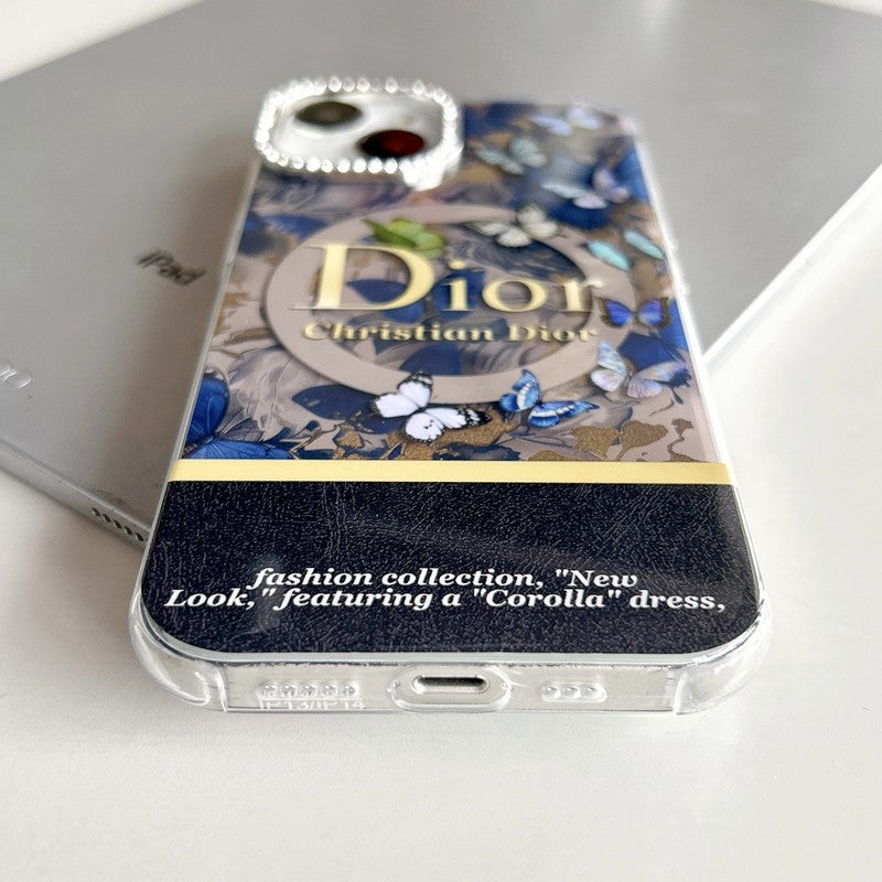 Capa de cristal da moda para iPhone