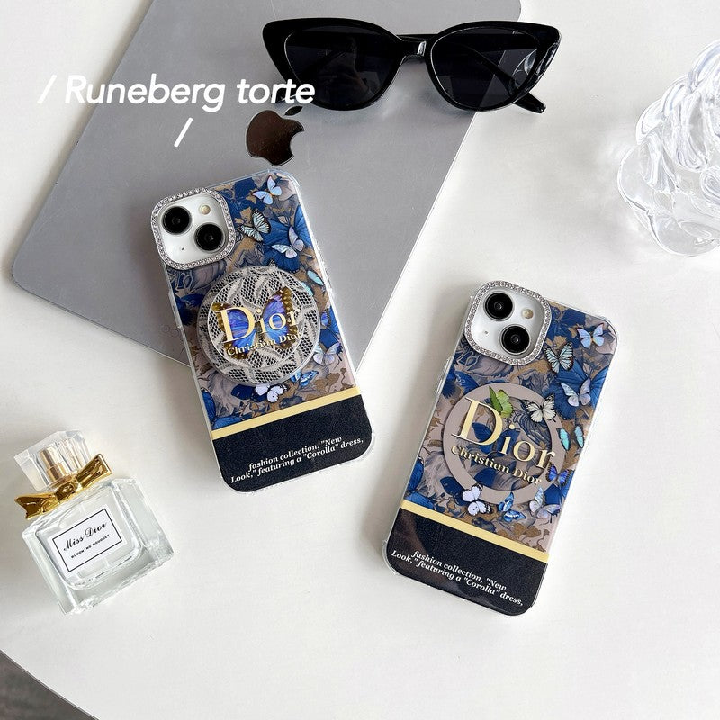 Capa de cristal da moda para iPhone