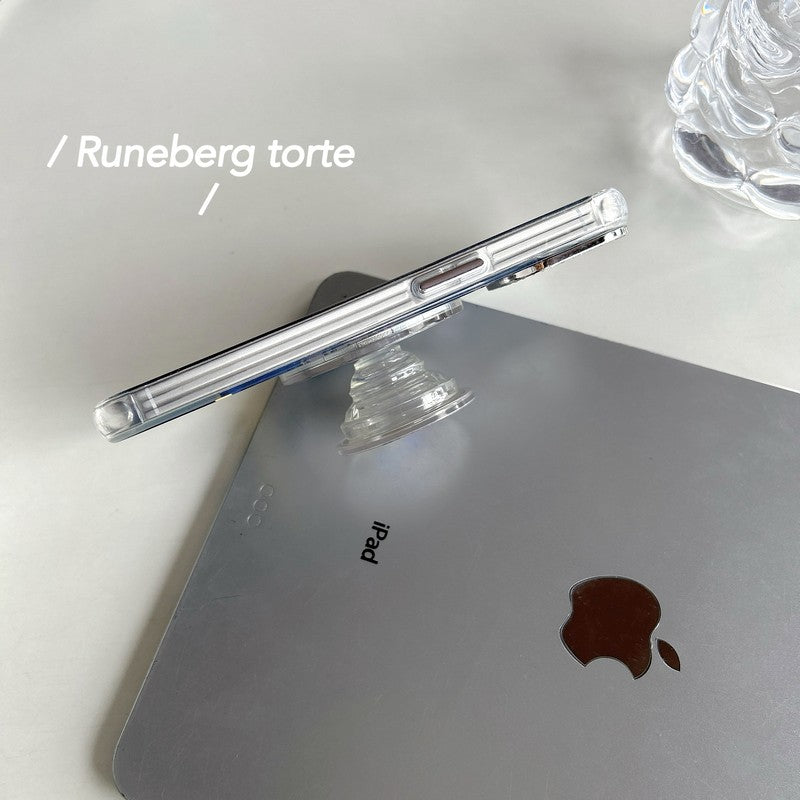 Capa de cristal da moda para iPhone