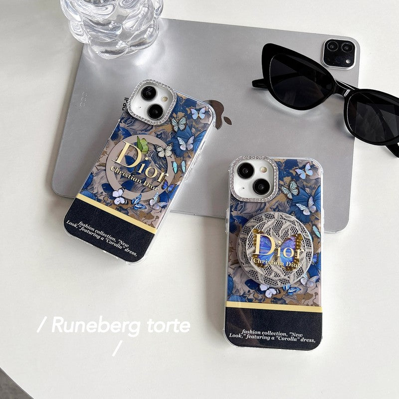 Capa de cristal da moda para iPhone