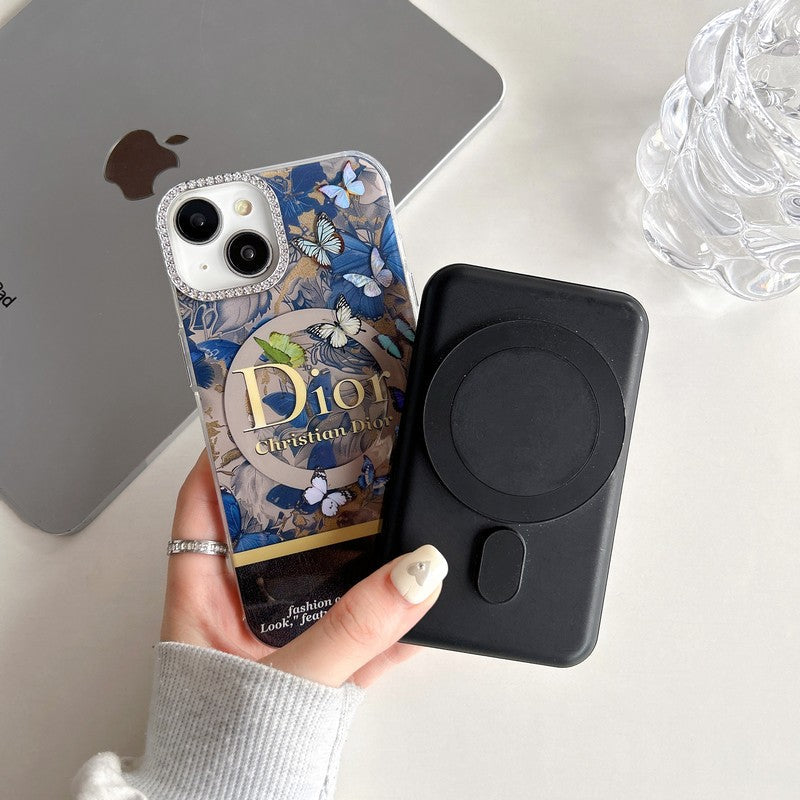Capa de cristal da moda para iPhone