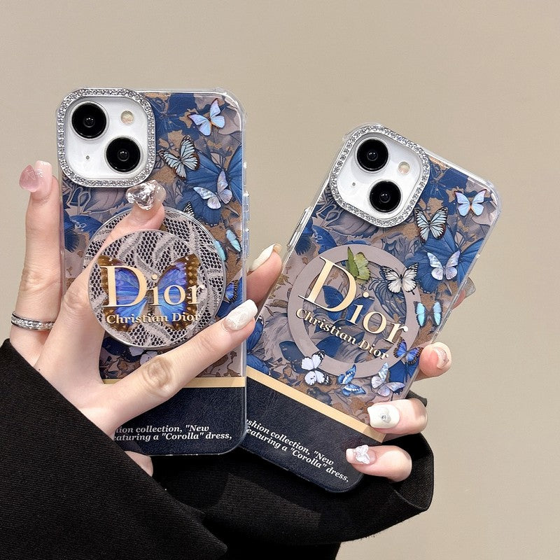 Capa de cristal da moda para iPhone