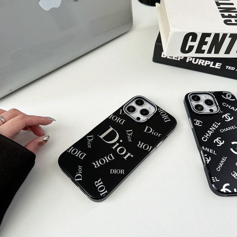 Coque et skin iPhone noir tendance