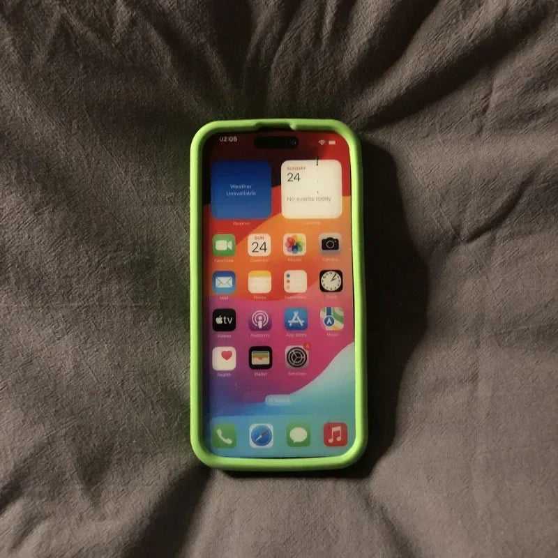 Roztomilé kreslené labubu Zimomo silikónové so stojanom | Hnedé/ružové - puzdro na iPhone