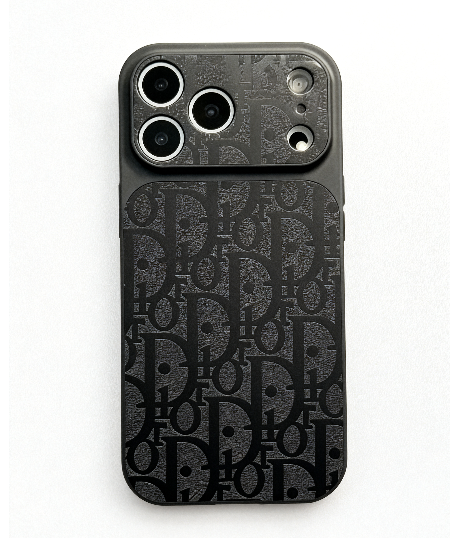 Funda de iPhone de cuero con relieve de cielo estrellado