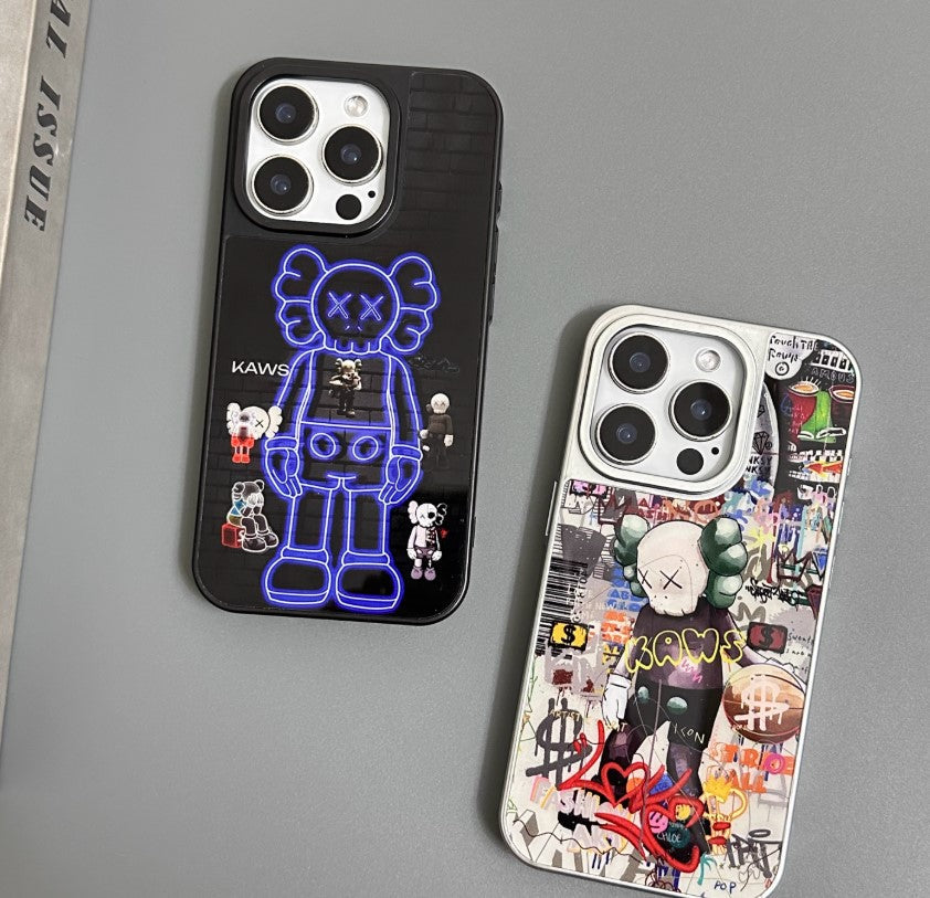 KAWS Graffiti Ontwerp MagSafe iPhone-hoesje