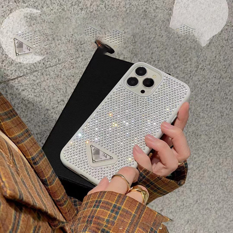 Custodia per iPhone di lusso con cristalli