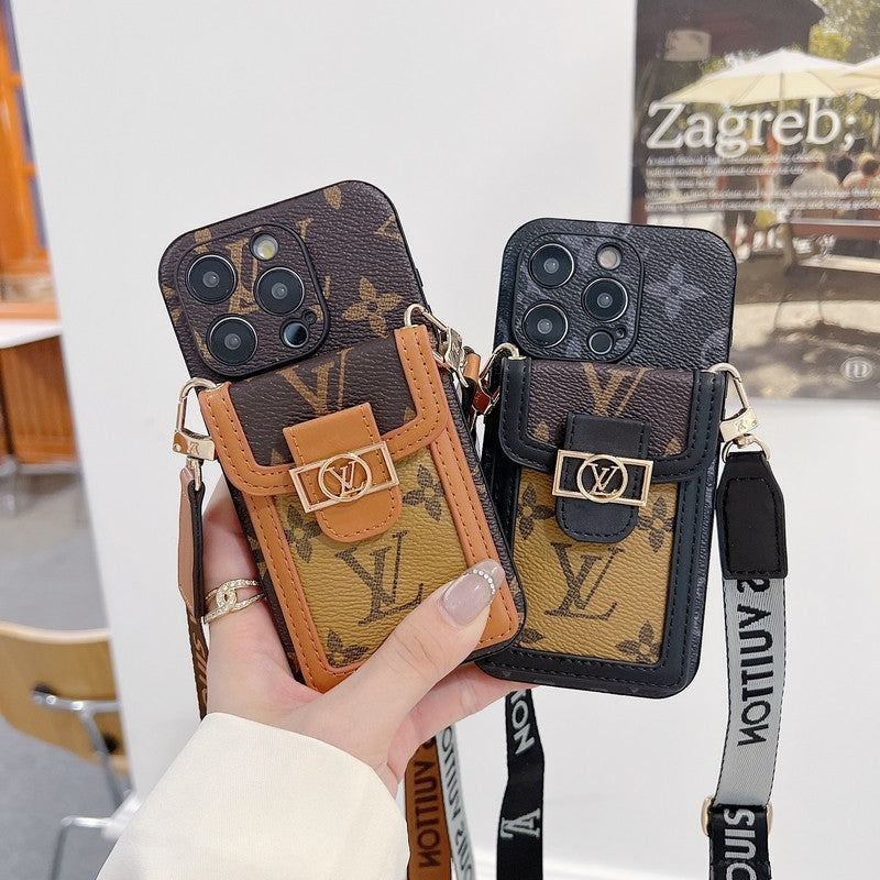 Sealbhóir Cárta Só Cás iPhone Crossbody