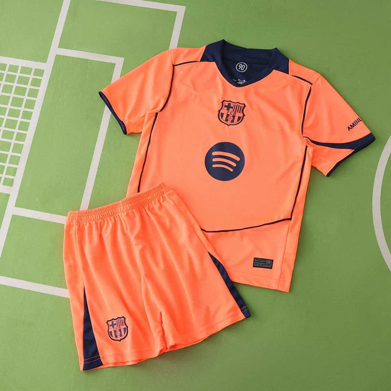 F.C. バルセロナ サード キッズ キット 25/26 シーズン