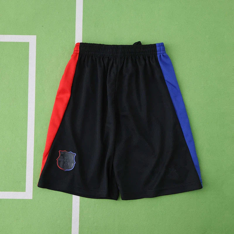 Equipación para niños de la temporada 24/25 de Travis Scott visitante del Barcelona