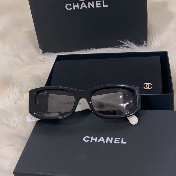 Ochelari de soare de moda dreptunghi din acetat