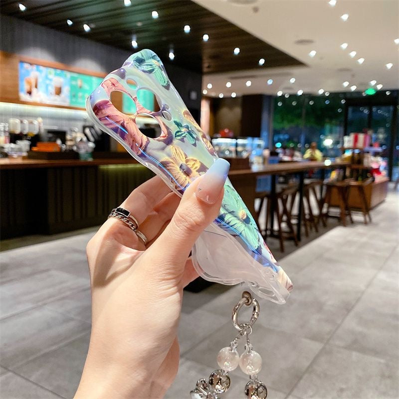 Kwiatowe etui na iPhone'a