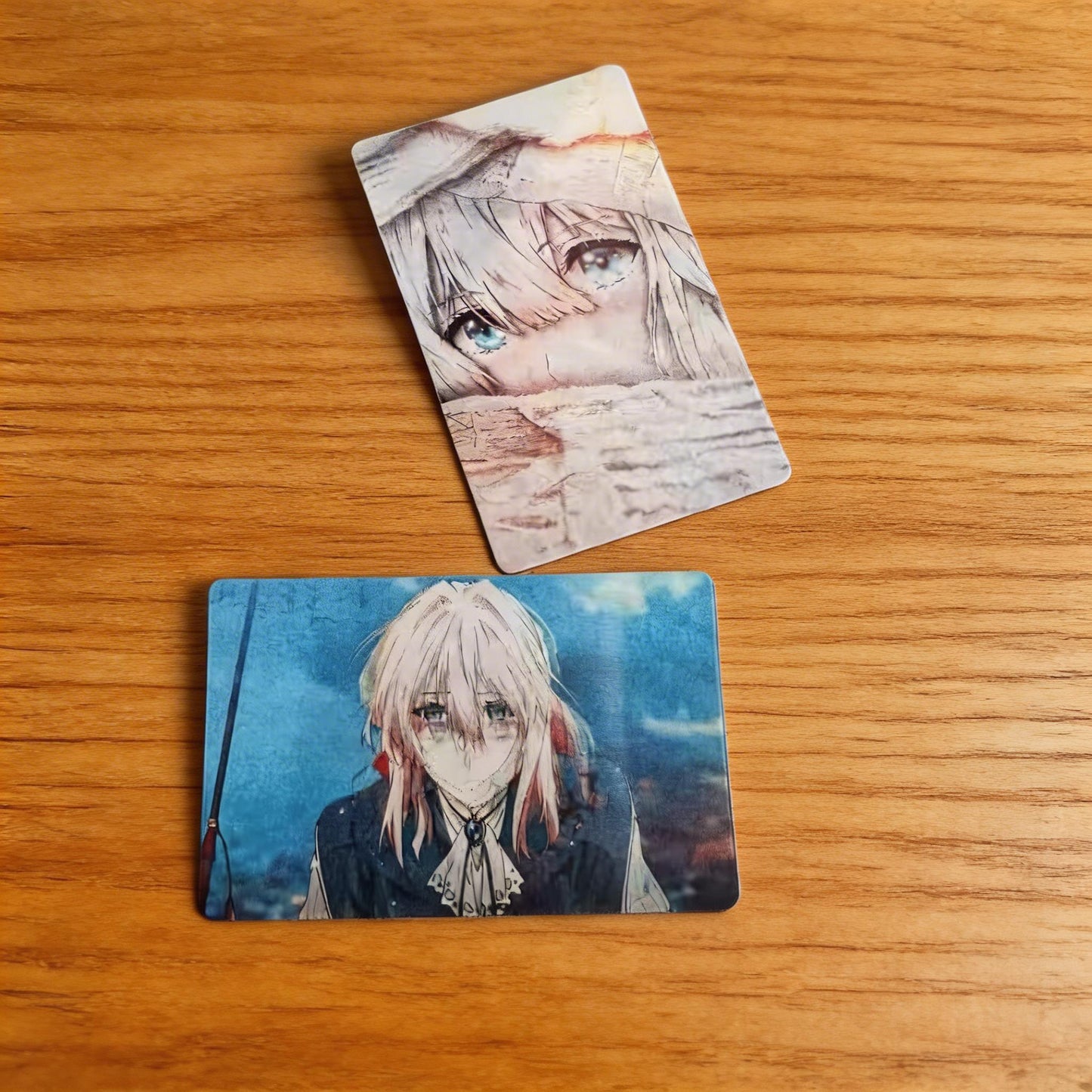 바이올렛 크리에이티브 블링크 다이나믹 3D 렌티큘러 카드