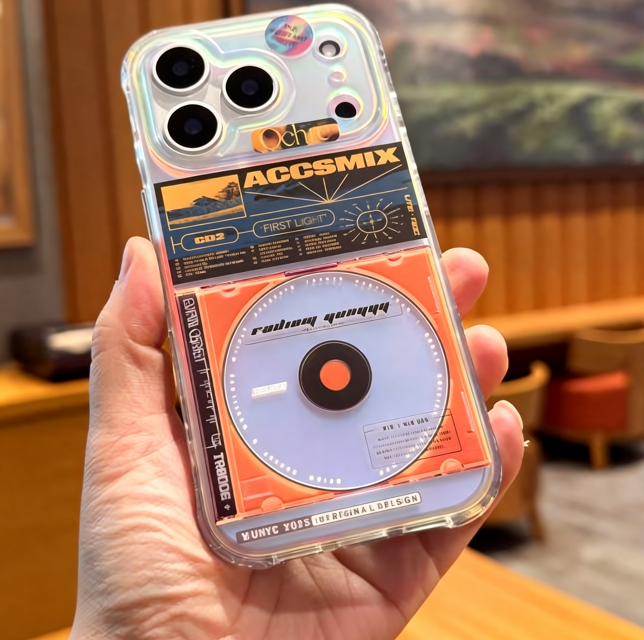 Mars CD Glazba IMD dvoslojna magnetska laserska futrola za iPhone