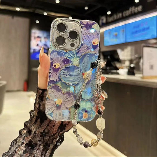 Kwiatowe etui na iPhone'a