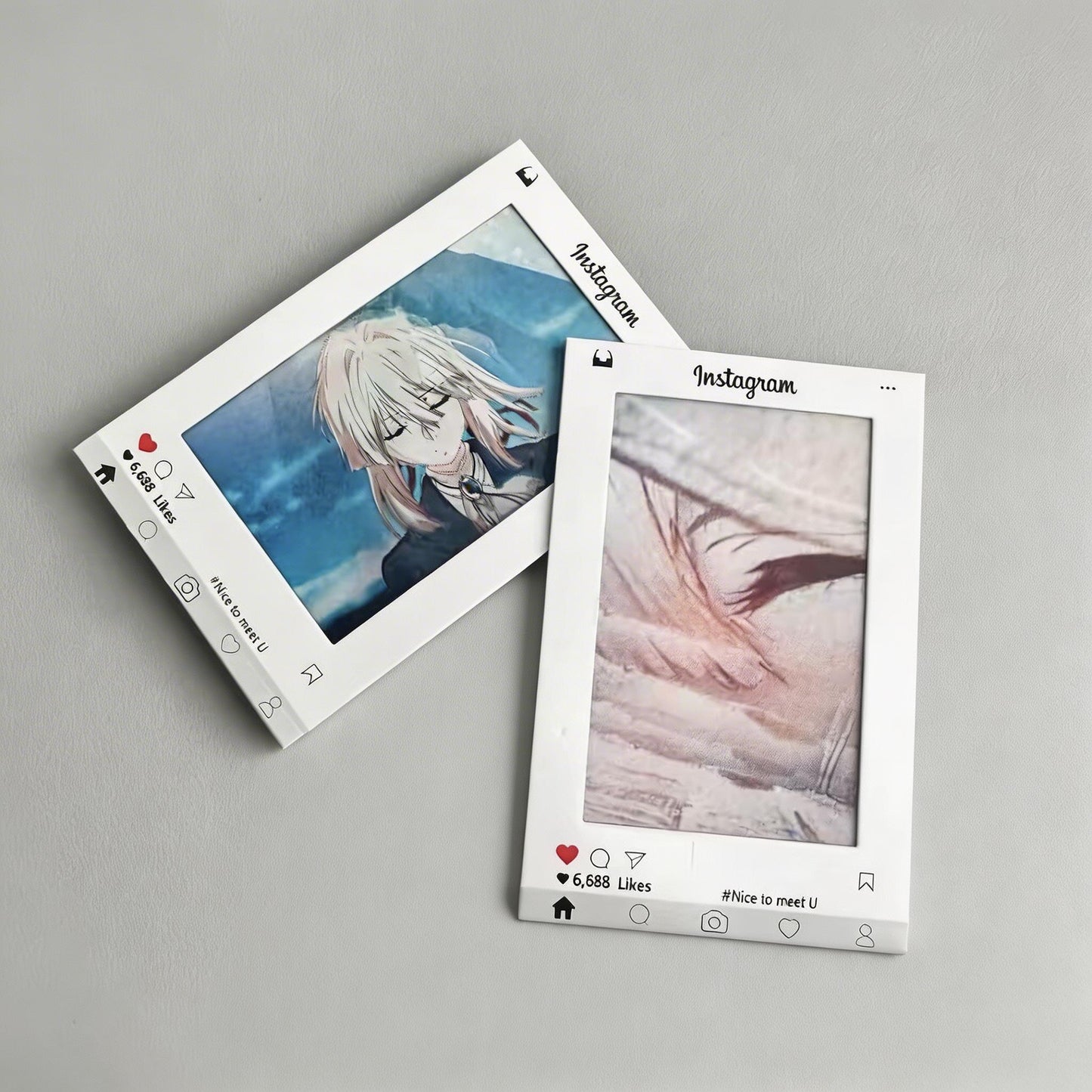 바이올렛 크리에이티브 블링크 다이나믹 3D 렌티큘러 카드