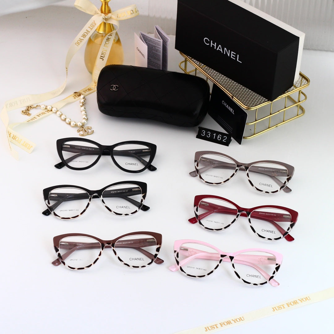 Matchande färger Cat-Eye glasögon