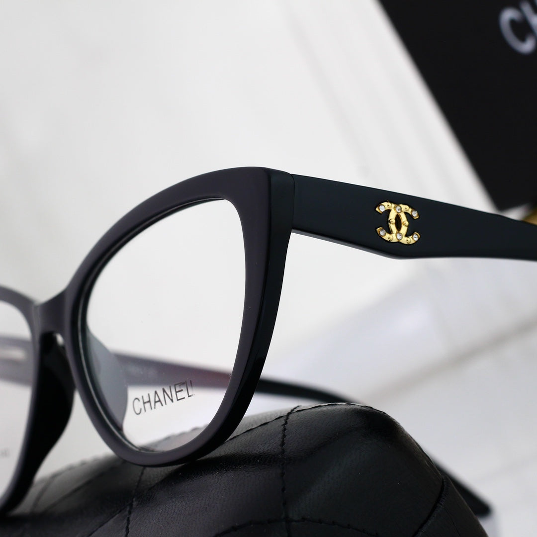 Matchande färger Cat-Eye glasögon