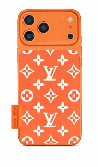 Leichte Luxus-Monogramm-Hülle mit magnetischem Design · iPhone 17 Neu
