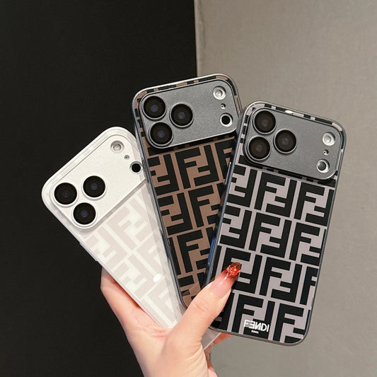 Husă iPhone rezistentă la șocuri cu model de lux cu protecție pentru cameră