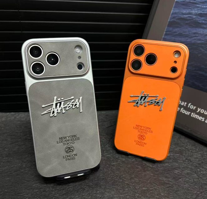 Premium Embossed Leather iPhone Case