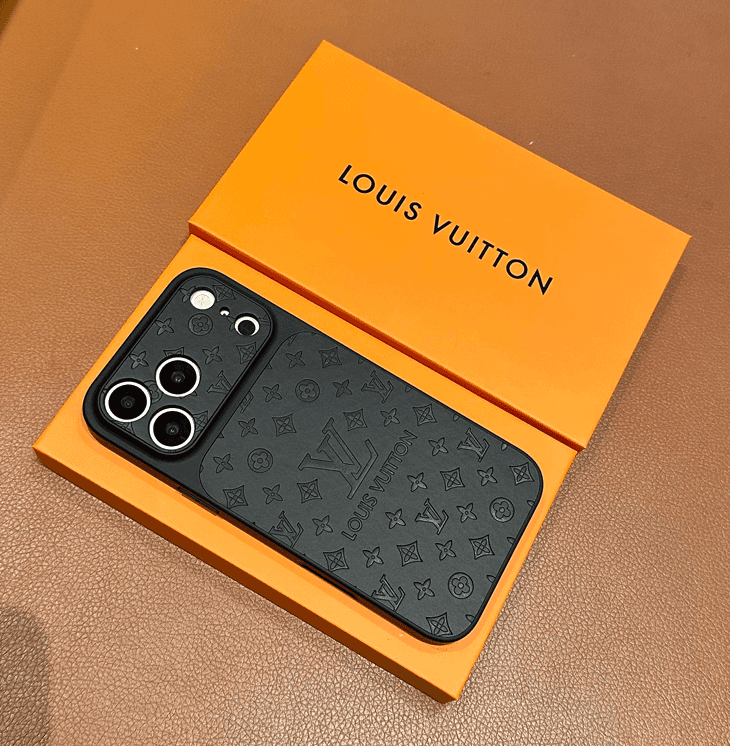 Light Luxury Minimalist Vintage Pattern Embossed iPhone Case