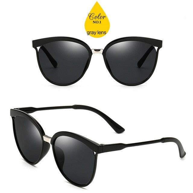 LeonLion Candies Brand Designer Cat Eye Aurinkolasit Naisten Luksus Muoviset aurinkolasit Klassiset Retro Outdoor Oculos De Sol Gafas