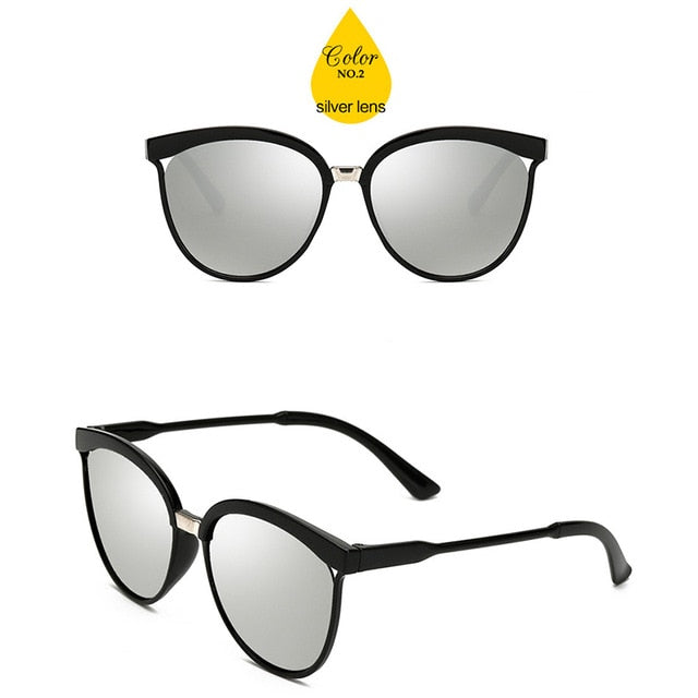 LeonLion Candies Brand Designer Cat Eye Aurinkolasit Naisten Luksus Muoviset aurinkolasit Klassiset Retro Outdoor Oculos De Sol Gafas