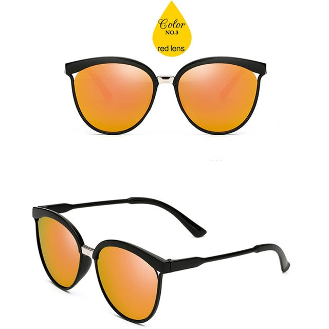 LeonLion Candies Merkedesigner Cat Eye Solbriller Dame Luksus Solbriller i plast Klassiske Retro Utendørs Oculos De Sol Gafas