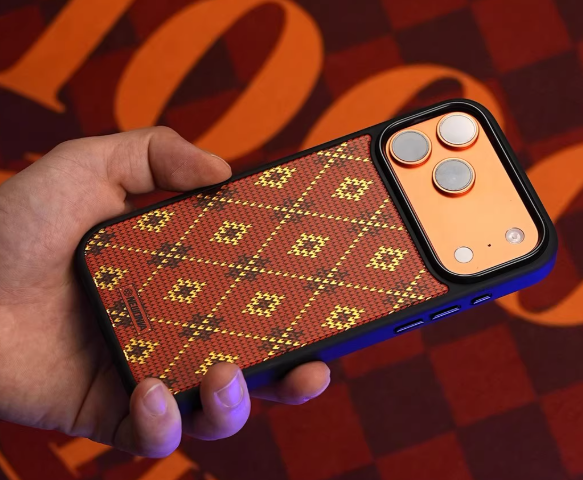 Festive Argyle Christmas Matte Magnetic  iPhone Case