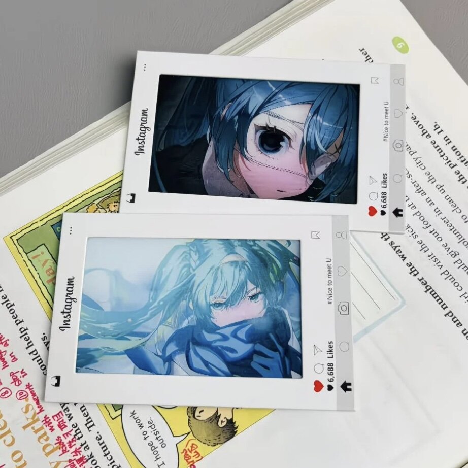 3D lentikulární karta Hatsune Miku Blink Series