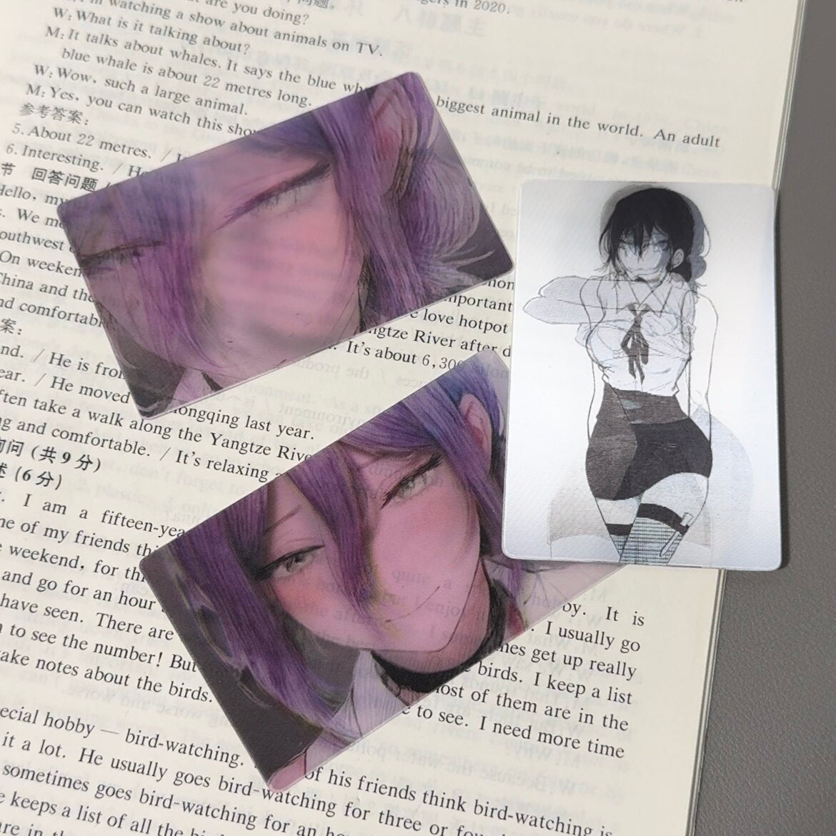 Chainsaw Man Reze Blink Series 3D Lenticular Card