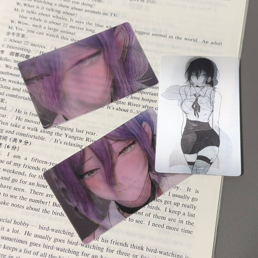 Karta soczewkowa 3D z serii Chainsaw Man Reze Blink